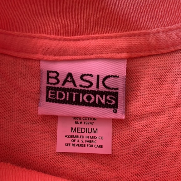 VTG BASIC EDITIONS BRAND NEW Tshirt - Picture 3 of 5